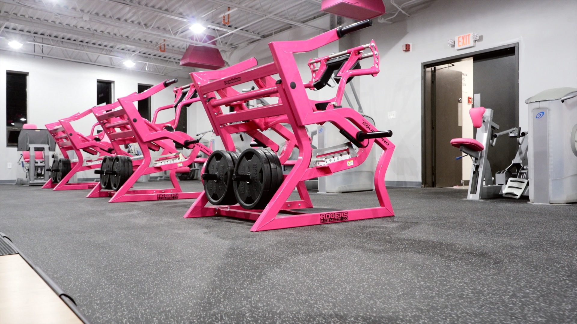 Pink Fitness Equipment